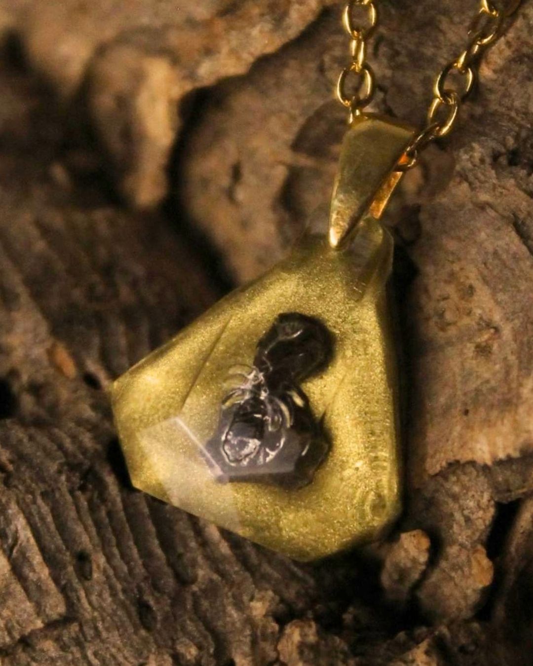 Golden Pirave Diamond - Meteorit, 16mm