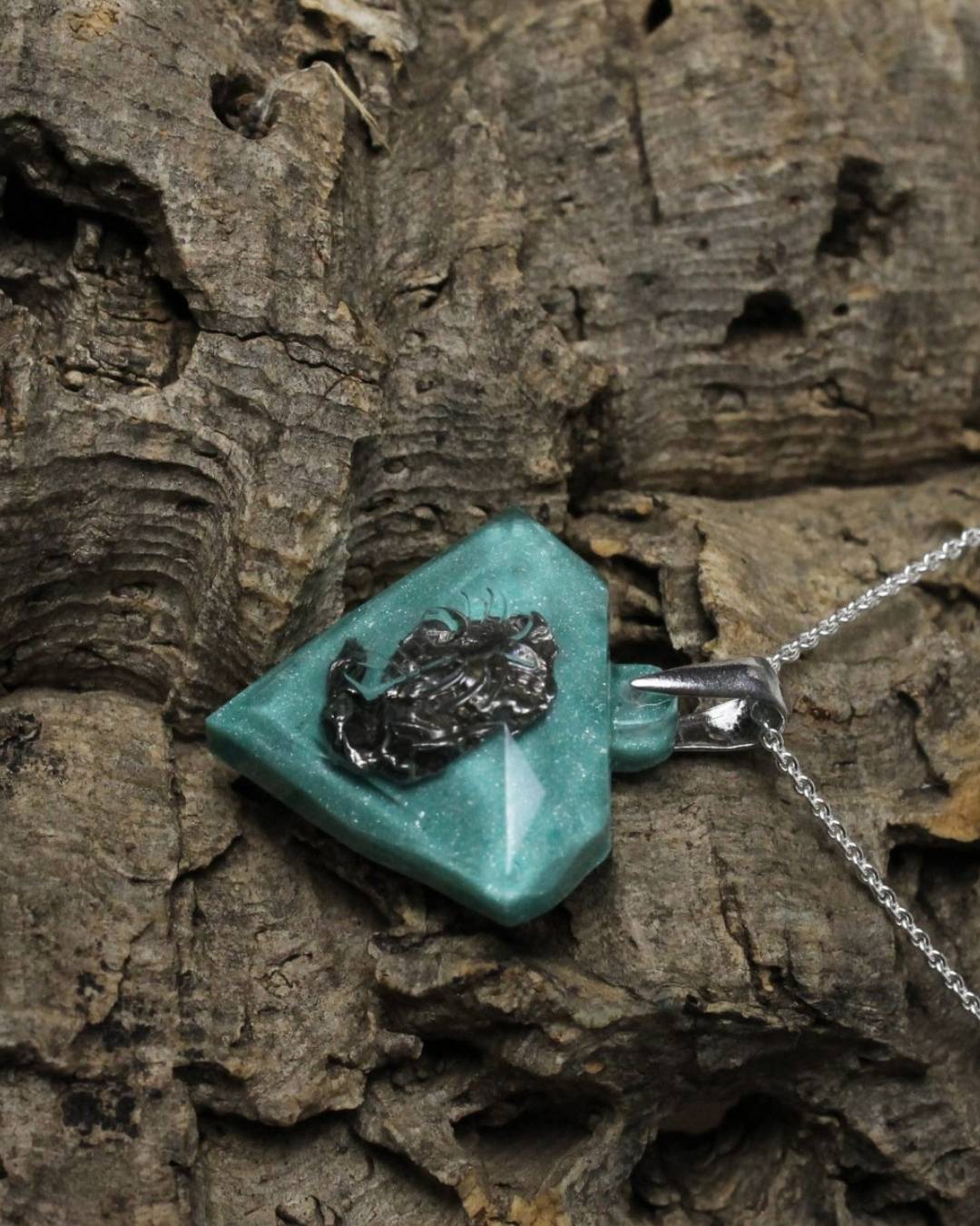 Atlantis Green Pirave Diamond - Meteorit