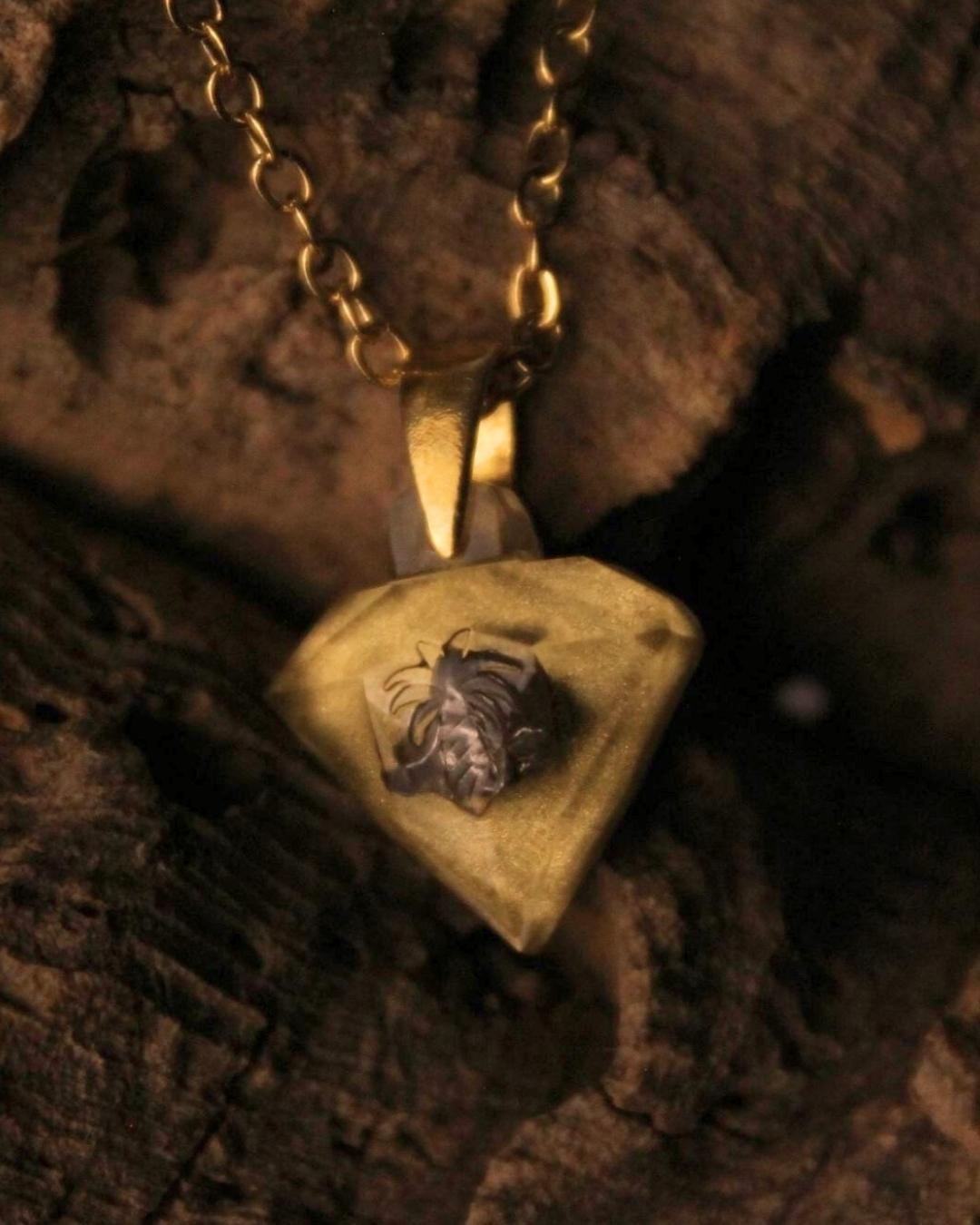 Golden Pirave Diamond - Meteorit