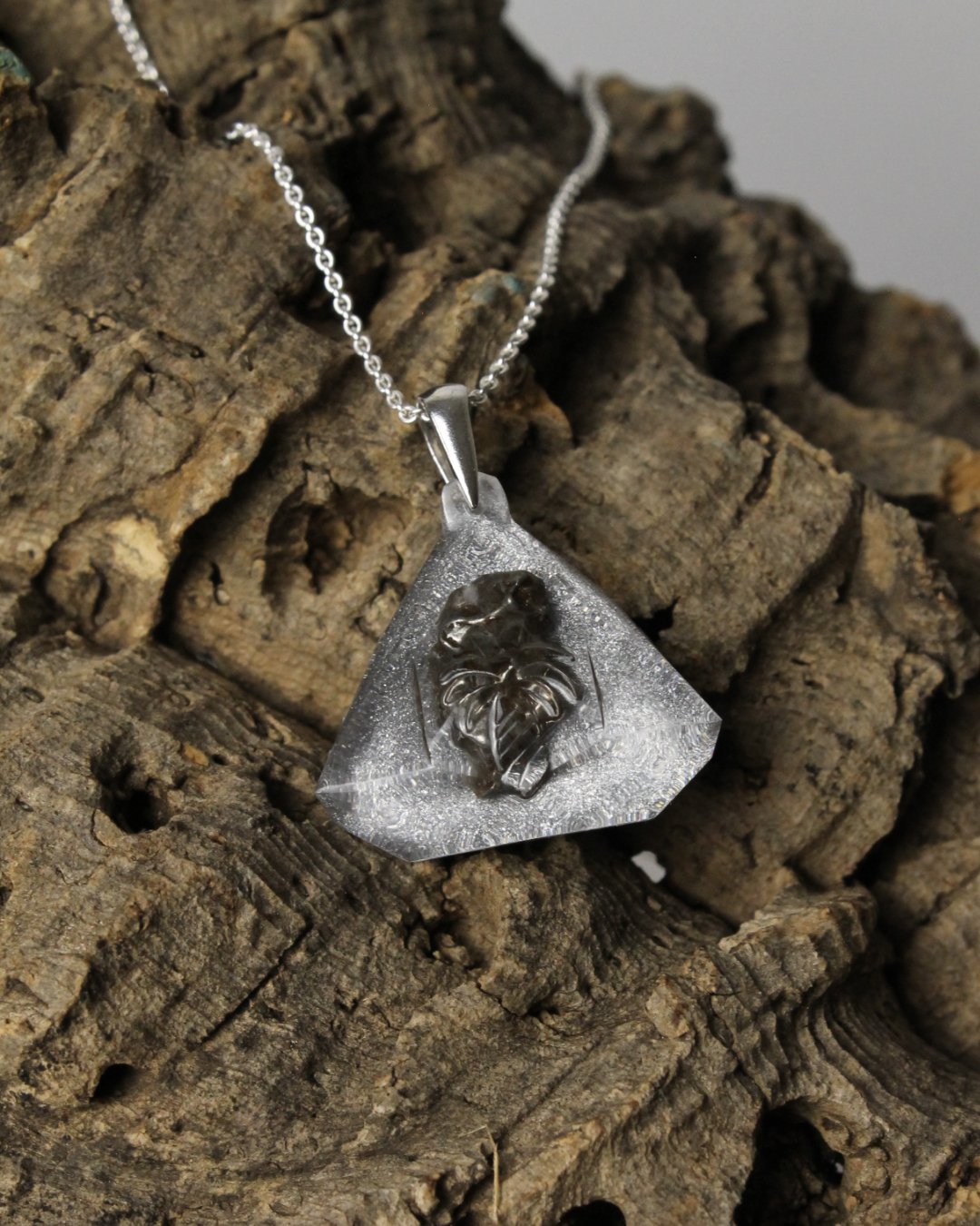 Silver Pirave Diamond Reversed - Meteorit