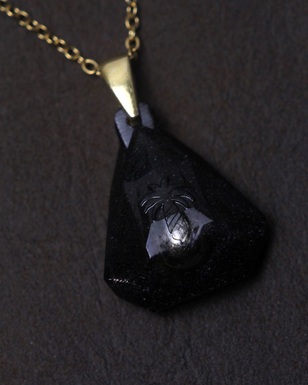 Midnight Black Diamond - Golden Pearl !F