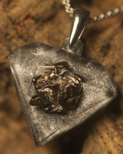 Silver Pirave Diamond  - Meteorit
