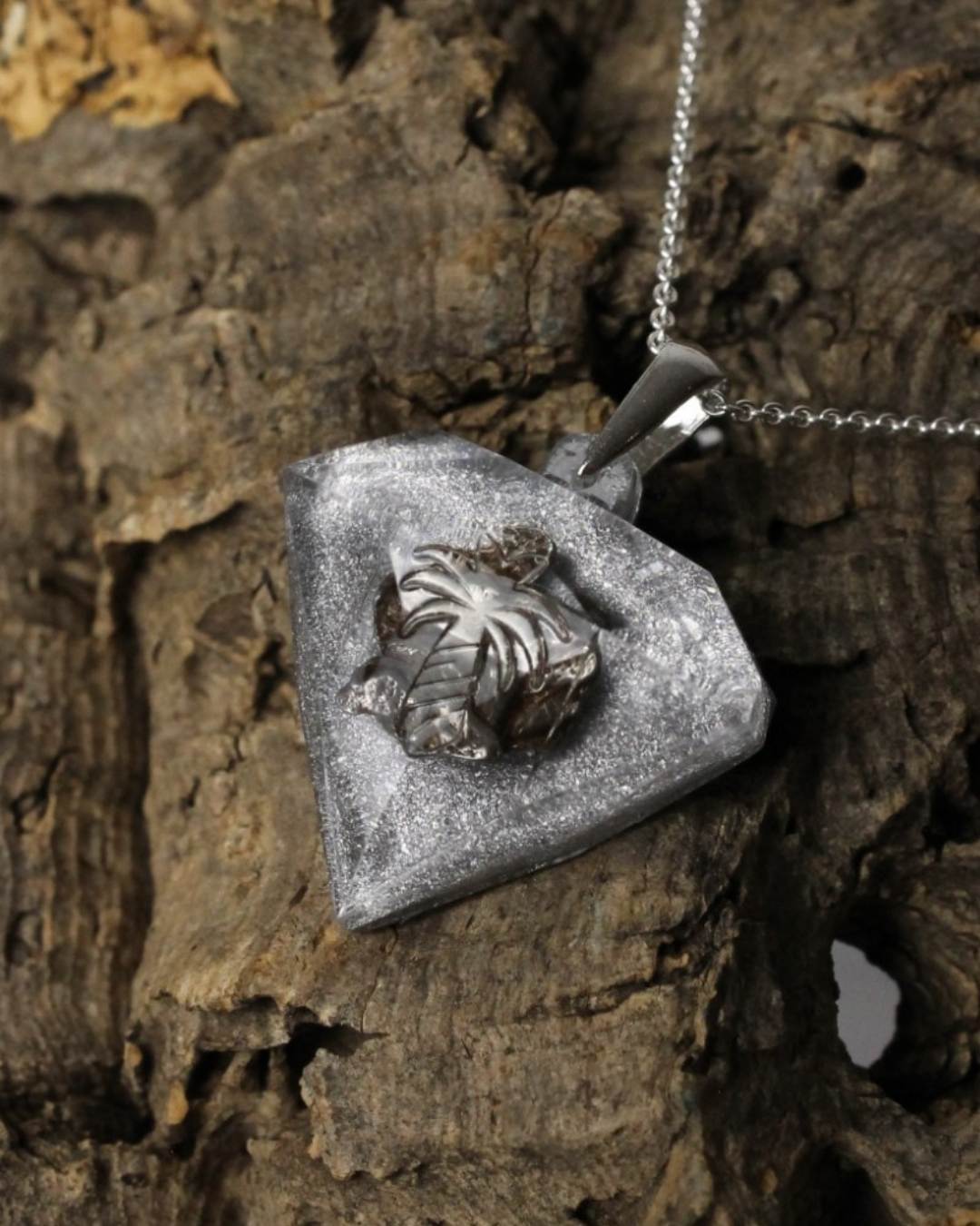 Silver Pirave Diamond  - Meteorit