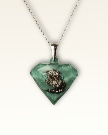 Atlantis Green Pirave Diamond - Meteorit