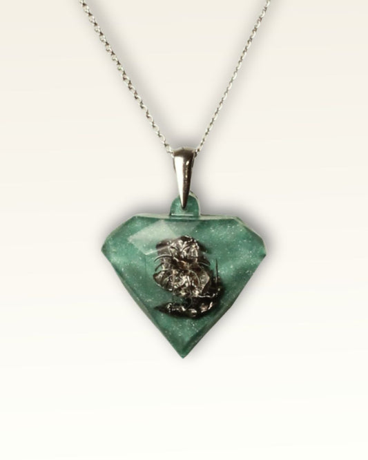 Atlantis Green Pirave Diamond - Meteorit