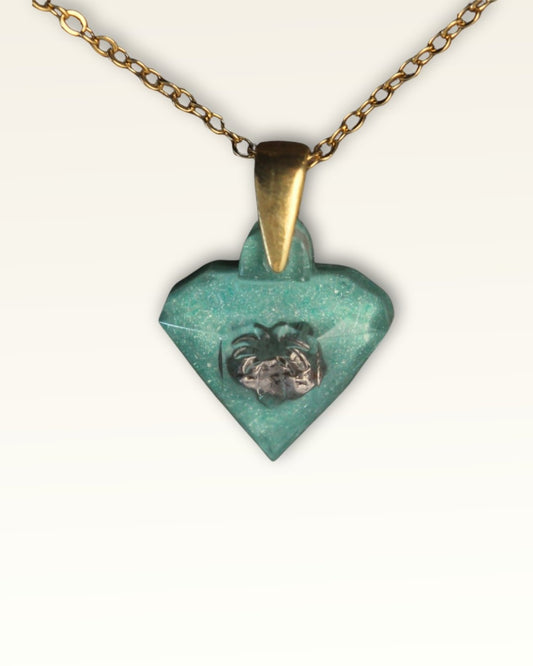Atlantis Green Pirave Diamond - Meteorit