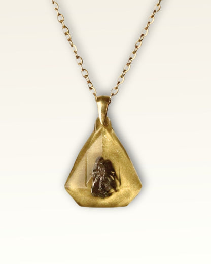 Golden Pirave Diamond Reversed - Meteorit, 22mm