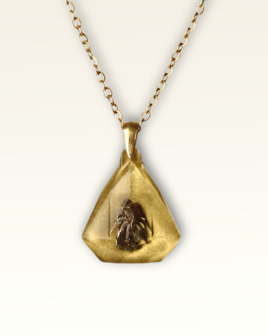 Golden Pirave Diamond Reversed - Meteorit, 22mm