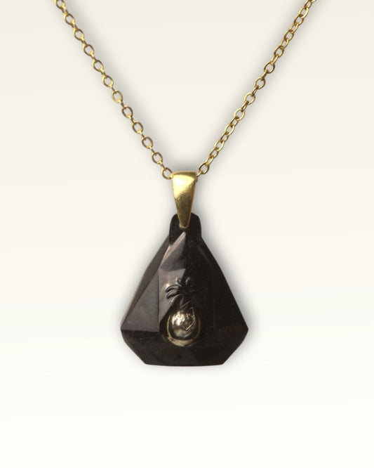 Midnight Black Diamond - Golden Pearl !F