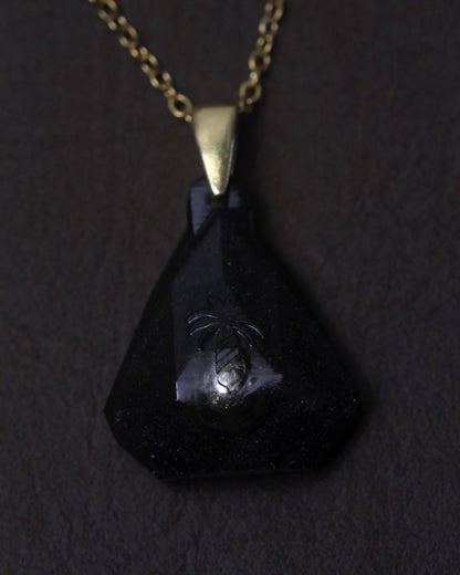 Midnight Black Diamond - Golden Pearl !F