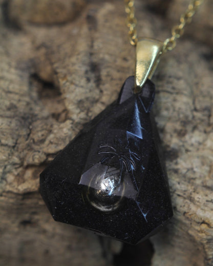 Midnight Black Diamond - Golden Pearl !F
